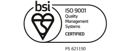 BSI ISO 9001 Acred