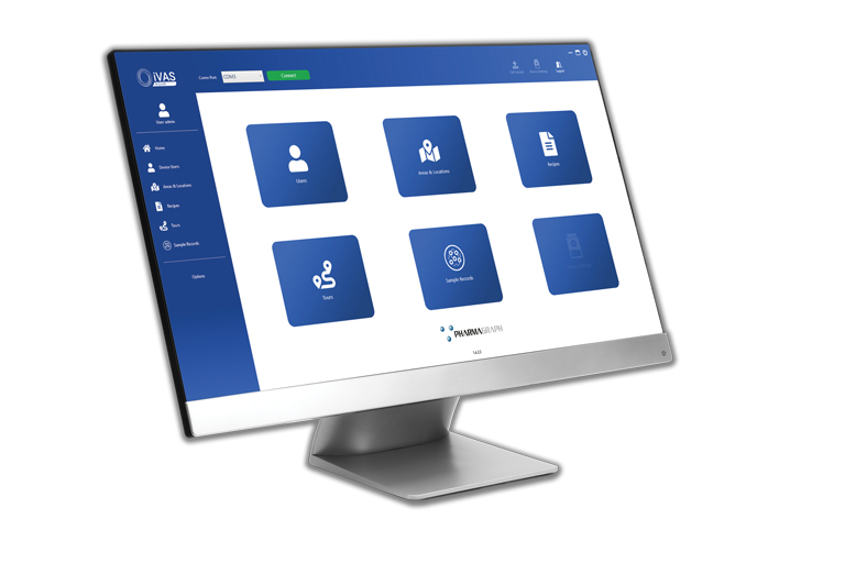 iVAS Roam Manager App Homescreen